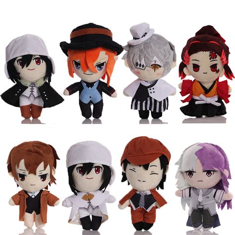 Hkuky Anime Bungo Stray Dogs Plush 98 Cute Plush Doll Q Version