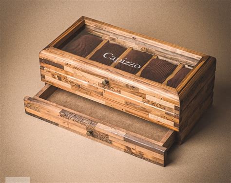 Uhrenbox Aus Holz Shmuck Box Schmuck Holz Organizer Geschenk Box Mit