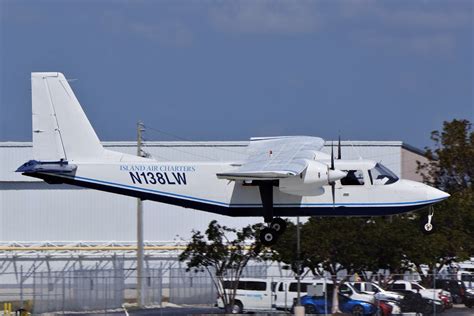 Island Air Charters Britten Norman Bn 2a 27 Islander N138l Th