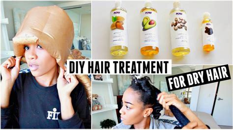 DIY Hot Oil Hair Treatment For Dry Hair [Video] - Black Hair Information