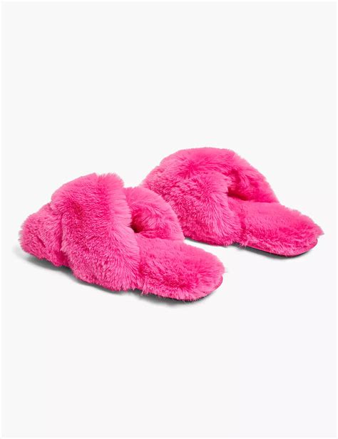 Criss Cross Slippers Lanebryant