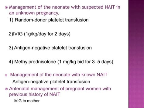 Neonatal Thrombocytopenia PPT