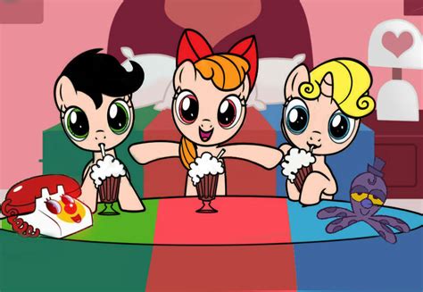 My Little Powerpuff Ponies By Xlexierusso2 On Deviantart