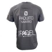 Camiseta Bullpadel Odeon Paquito Navarro Negra Tejido El Stico Zona