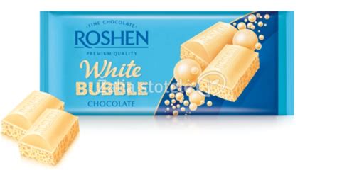 Roshen White Bubble Czekolada Bia A B Bolada G