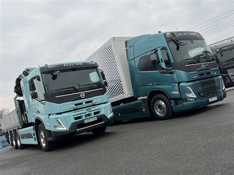 On Test Volvo Fm Electric And Fmx Electric Trucking