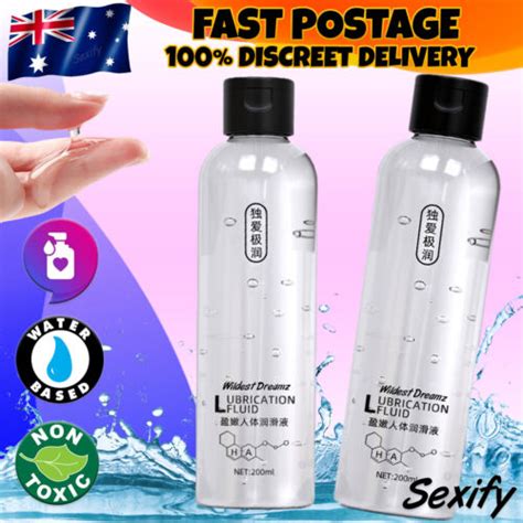Personal Sex Lubricant Bottle Lube Safe Water Based Jelly Adult Anal Wet Gel New EBay