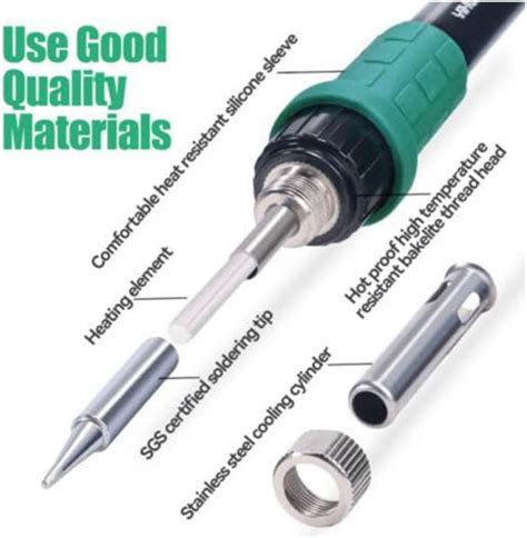 Yihua D In Hot Air Soldering Station Smd Repair Dual Lcd Display Card Lock Function