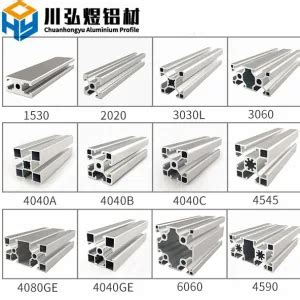 Custom Aluminium Alloy Extrusion Profiles Industrial Aluminium Profile