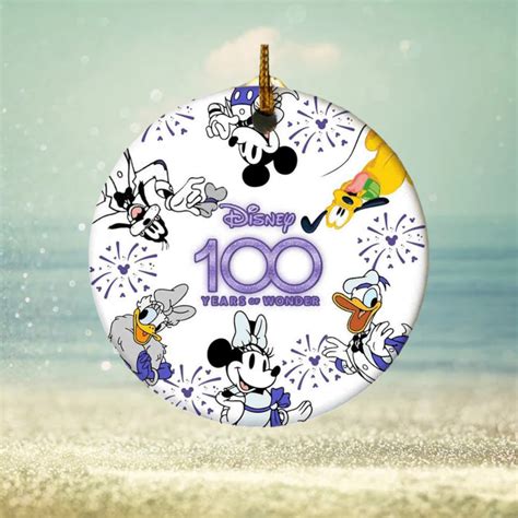 Personalized 2023 Disney 100 Years Ornament, Disneyland Christmas Ornaments - Limotees