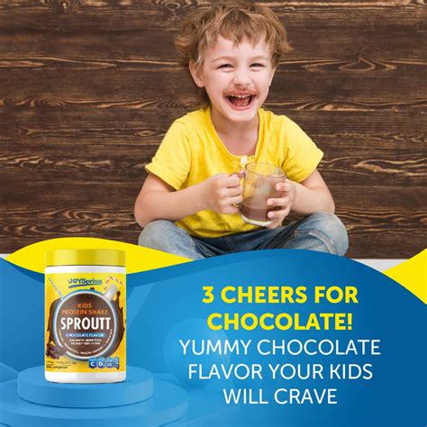 Plant Based Protein Powder Kids Protein Shake With Multivitamins