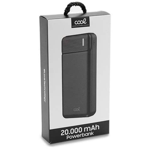 Cool Bater A Externa Universal Power Bank Mah Xusb A Negro