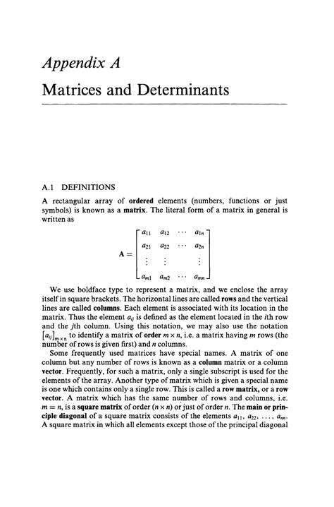 SOLUTION Matrix And Determinant Studypool