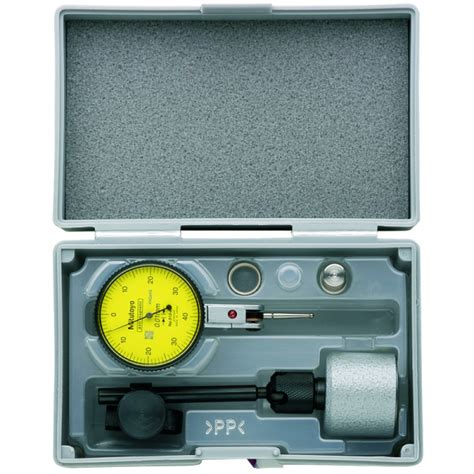 Mitutoyo 513 908 10e 0 01mm Horizontal Type Dial Test Indicator With