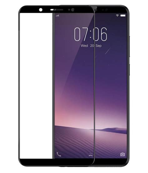 Vivo V Tempered Glass Screen Guard By Lenmax Uv Protection Anti