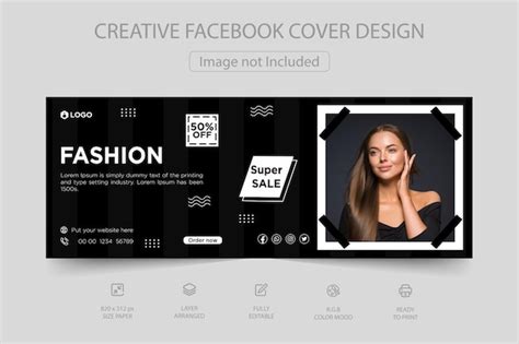 Modernes Dynamisches Facebook Cover Und Social Media Post Web Banner