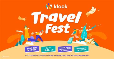 Klook Travel Fest Admission Ticket In Bangkok Klook