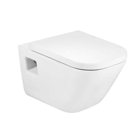 Roca The Gap Square Box Rim Wall Hung Toilet Bathroom Planet