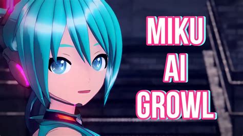 Hatsune Miku AI Ghost Rule MIKU AI GROWL Project DIVA Megamix