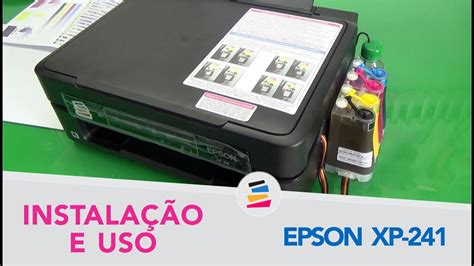 Manual De Instala O E Uso Da Impressora Epson Xp Bulk Ink