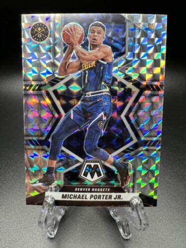 2021 22 Panini Mosaic NBA Michael Porter Jr SILVER PRIZM SSP 24