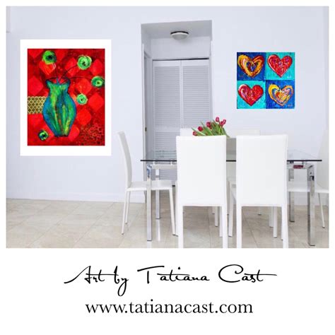 Green Blossoms -Prints - TatianaCast