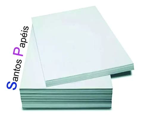 Papel Offset 240g Sulfite Branco A4 Off Set 240gr 250 Folhas MercadoLivre