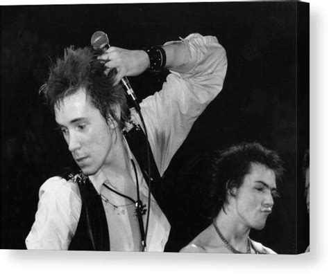 Sex Pistols Last Concert Canvas Print By Richard Mccaffrey Photos
