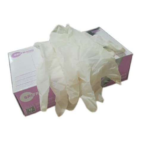 Sri Trang Examination Hand Gloves Pcs Box Large Size Bizco Bd