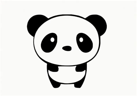 Cute Panda Drawing Step By Step