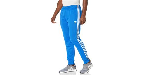 Adidas Adicolor Classics Sst Tracksuit Bottom In Blue For Men Lyst