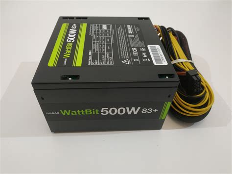 Обзор от покупателя на Блок питания Zalman ZM500-XE 500W — интернет ...