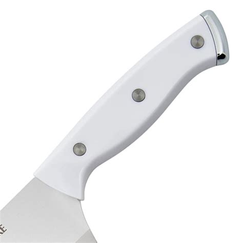 Farberware Edgekeeper White Triple Revited Chef Knife 8