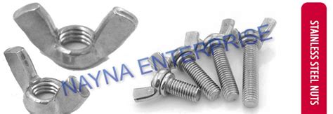 Stainless Steel Wing Nuts - Nayna Enterprise