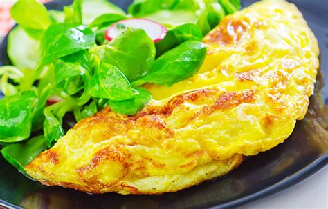 Cheesy Ham Omelette | The Ideas Kitchen