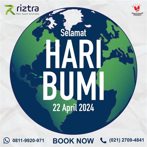 Selamat Hari Bumi 22 April 2024 Riztra