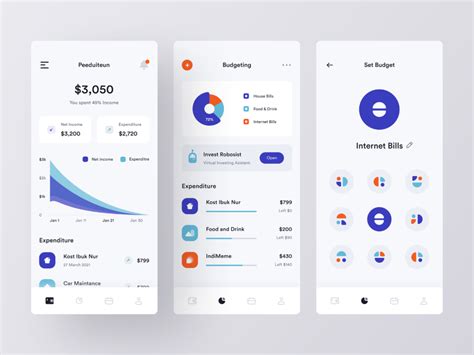 Personal Financial Manager Mobile App By Farhan Fauzan On Dribbble