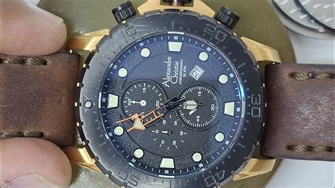 Battery Replacement Alexandre Christie Chronograph Watch Solimbd Youtube