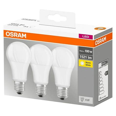 Osram Ledlamp A 100 E27 Niet Dimbaar Warm Wit 1 521 Lm 13 W BAUHAUS