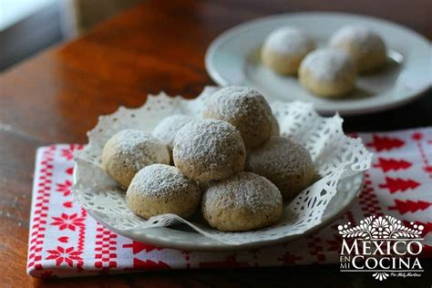 Galletas De Nuez Bolitas De Nuez O Besitos De Nuez Muy Deliciosas