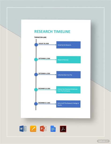 Timeline Templates in Word - Templates, Designs, Docs, Free Downloads | Template.net