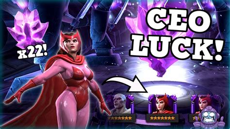 X2 7 Star X Magica Crystals X20 X Magica Paragon Crystals Ceo Luck Marvel Contest Of