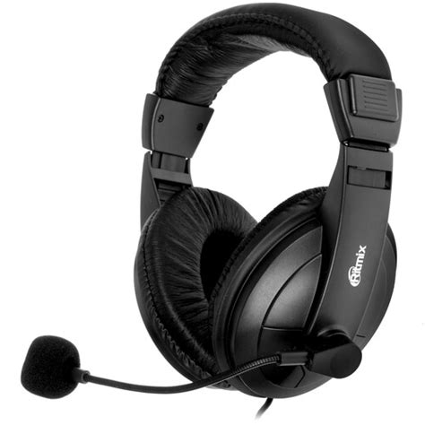 Купить Проводные наушники Ritmix RH-524M черный в интернет магазине DNS ...