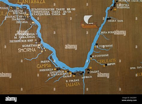 Danube River Map Of Ancient Rome