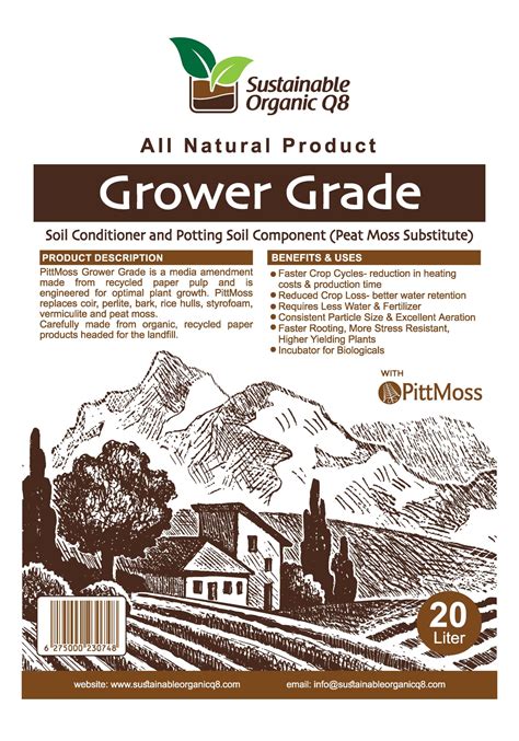 Pittmoss Growergrade Organic Soil Amendment Conditioner And Peat