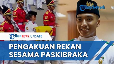 Pujian Sesama Paskibraka Ke Lilly Wenda Yang Sukses Kibarkan Bendera Di