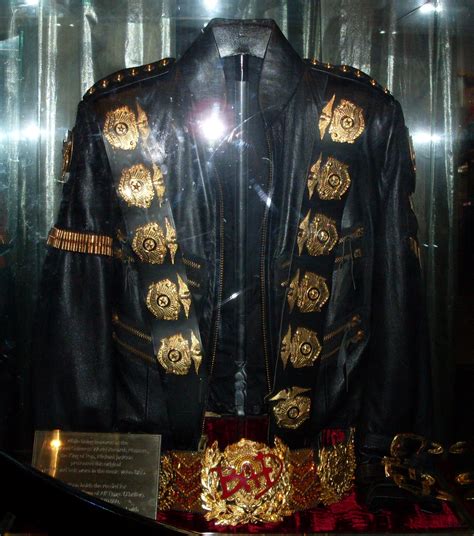 File:Michael Jackson's "Bad" Jacket and Belt.jpg - Wikimedia Commons