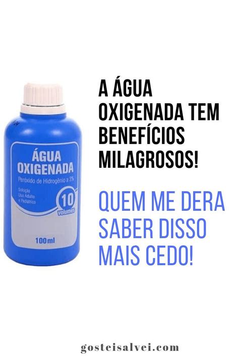 Usos Da Gua Oxigenada Diy Beauty Recipes Clean Clothing