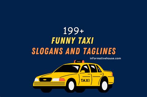 199 The Most Funny Taxi Slogans And Sayings Informative House