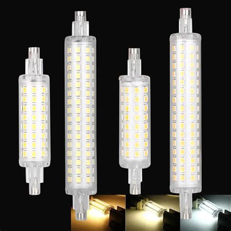 R7s 78mm 118mm Led Lamp 5w 10w Ac 220v 110v 2835smd 64 128 Leds